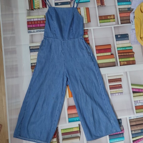 Blue Jean Old Navy Jumpsuit Overalls - Picture 1 of 4